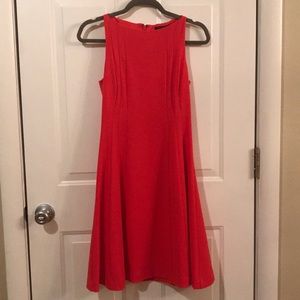 Banana Republic Zipper back fully lined dress
